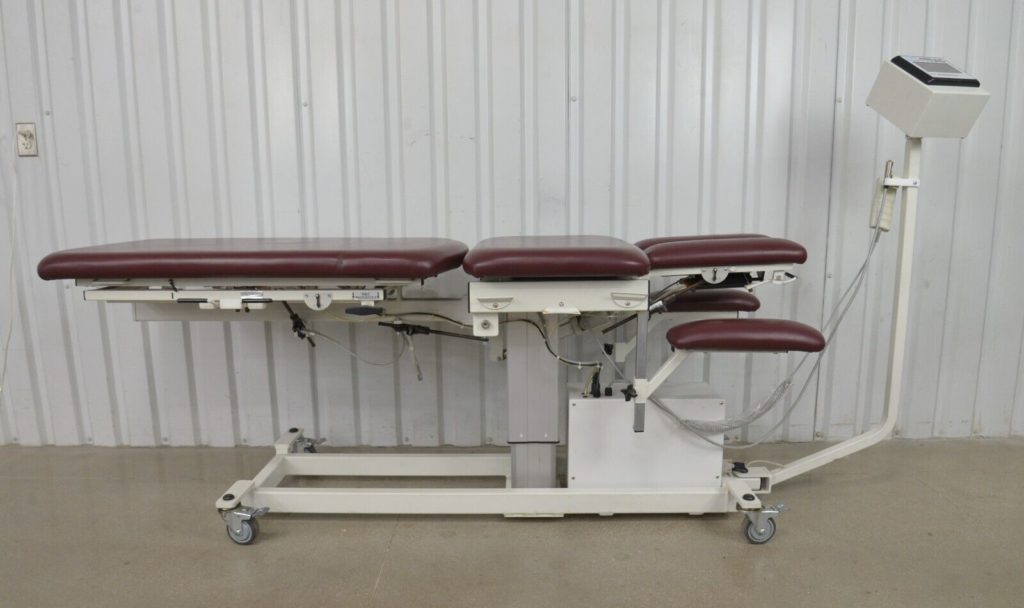 Chattanooga 3D Active Trac Exam Chiropractic Traction Table Rhino