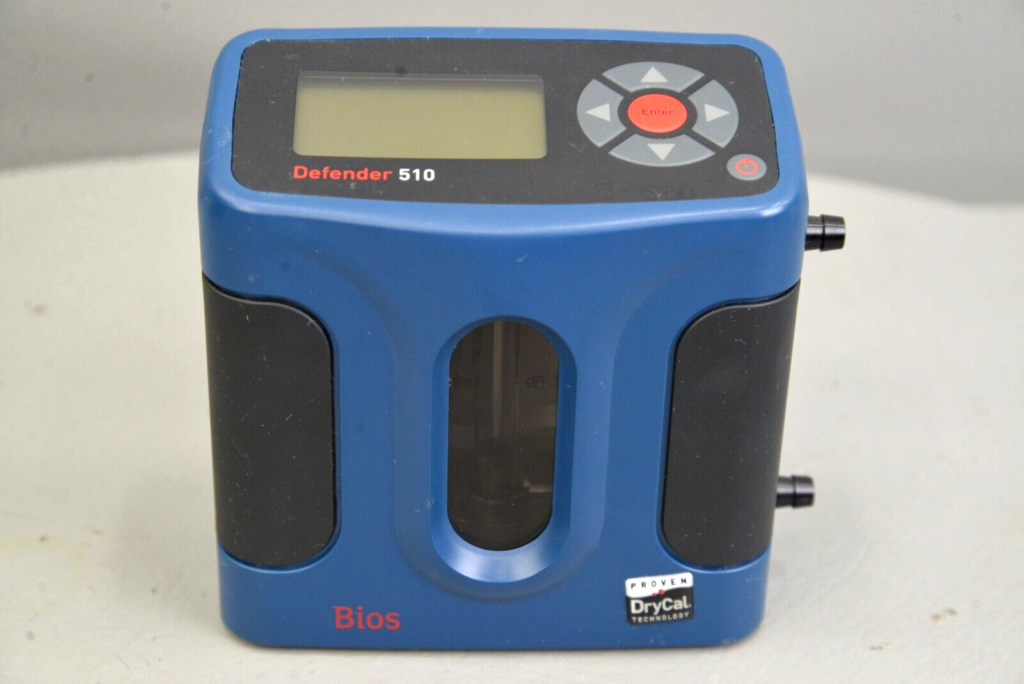 Bios Defender L Drycal Volumetric Meter Gas Flow Calibrator