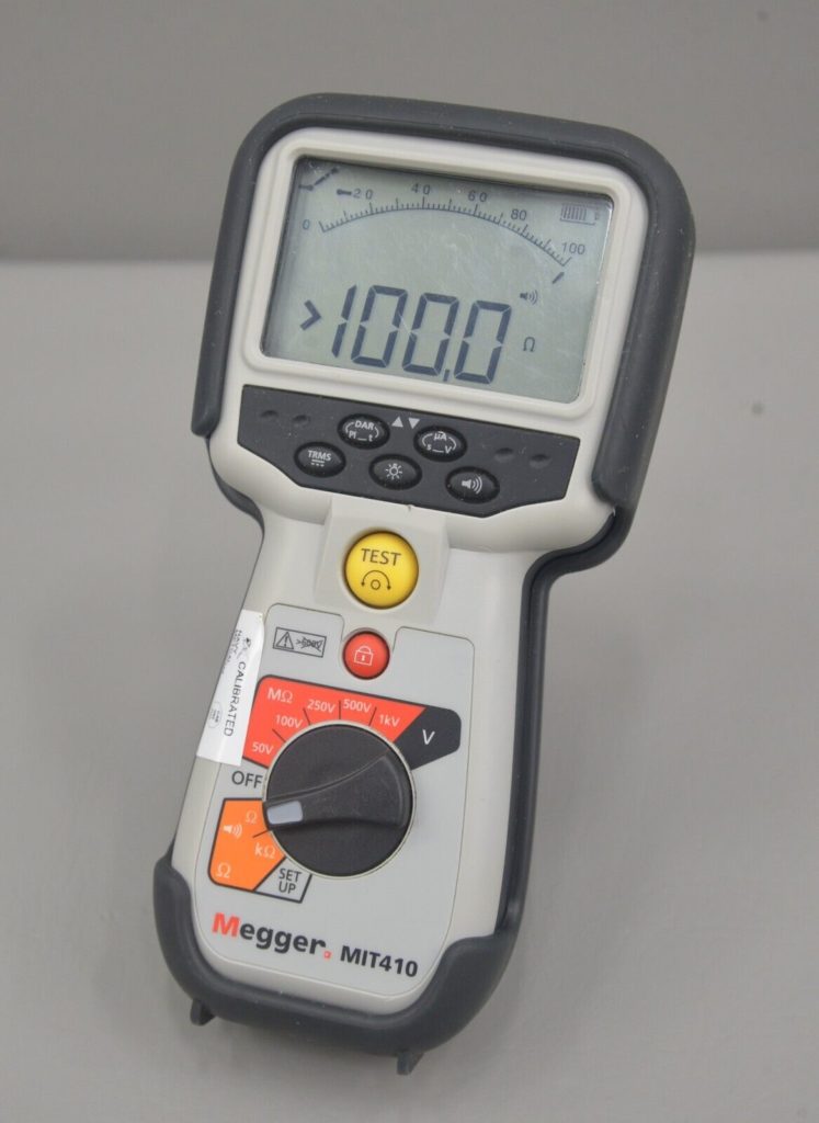 Megger Mit Industrial Series Digital Insulation Resistance Tester W