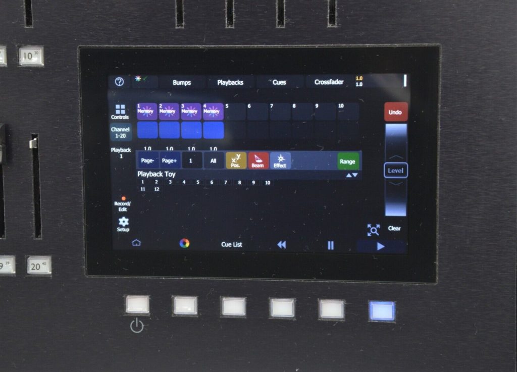 ETC CS20 ColorSource 20 Portable DMX Lighting Control Console 7225A1000 ...