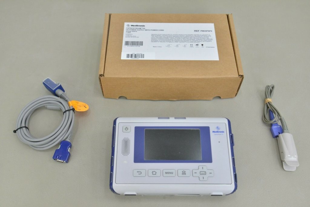 Medtronic Capnostream 35 Portable Respiratory Monitor PM35MN W SpO2