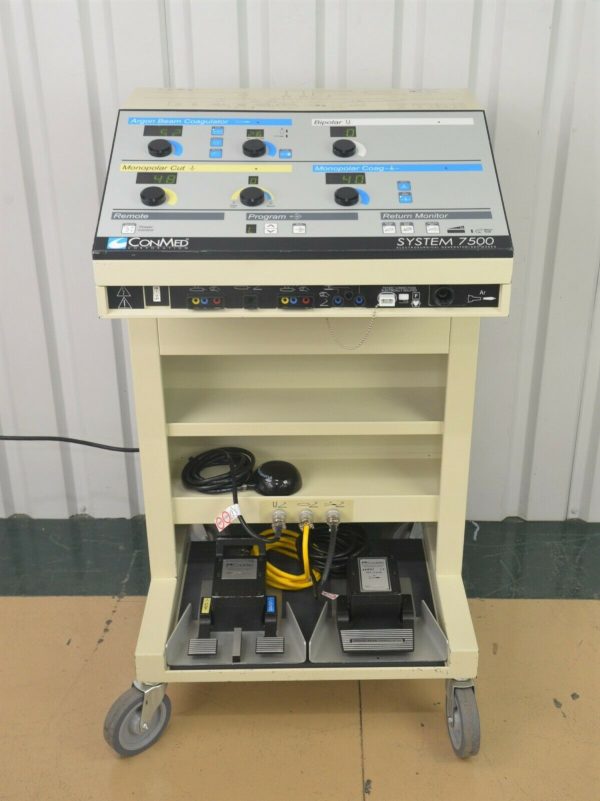 CONMED 7500 ABC Electrosurgical Generator With Argon Beam 