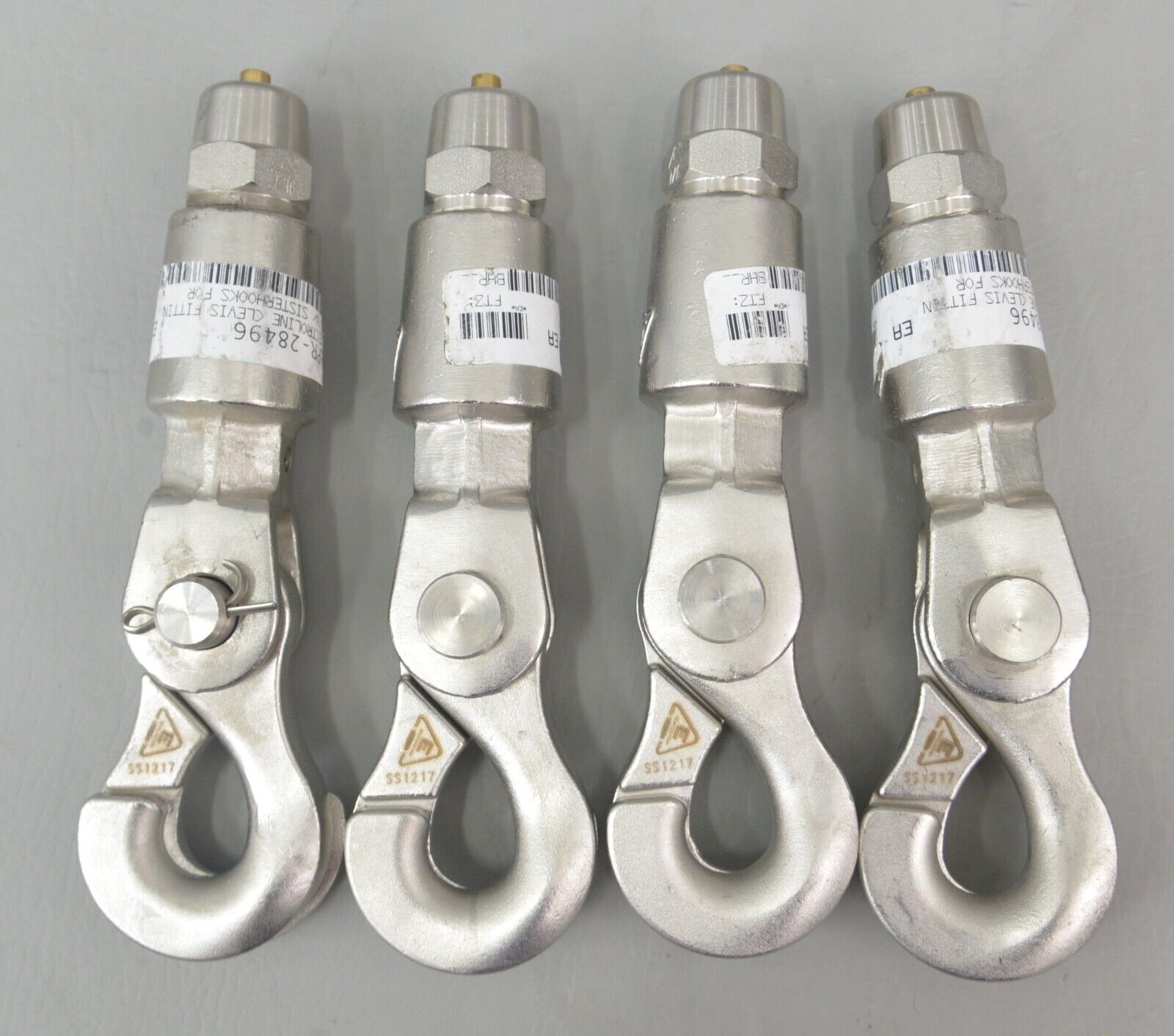 Lot of 4 Electroline Clevis Fittings with Sister Hooks 7/16 – Rhino Trade  LLC