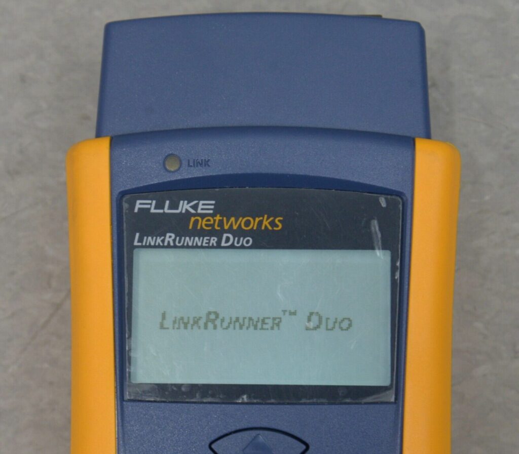 Fluke Networks LinkRunner Duo Copper Fiber Network Multimeter – Rhino ...