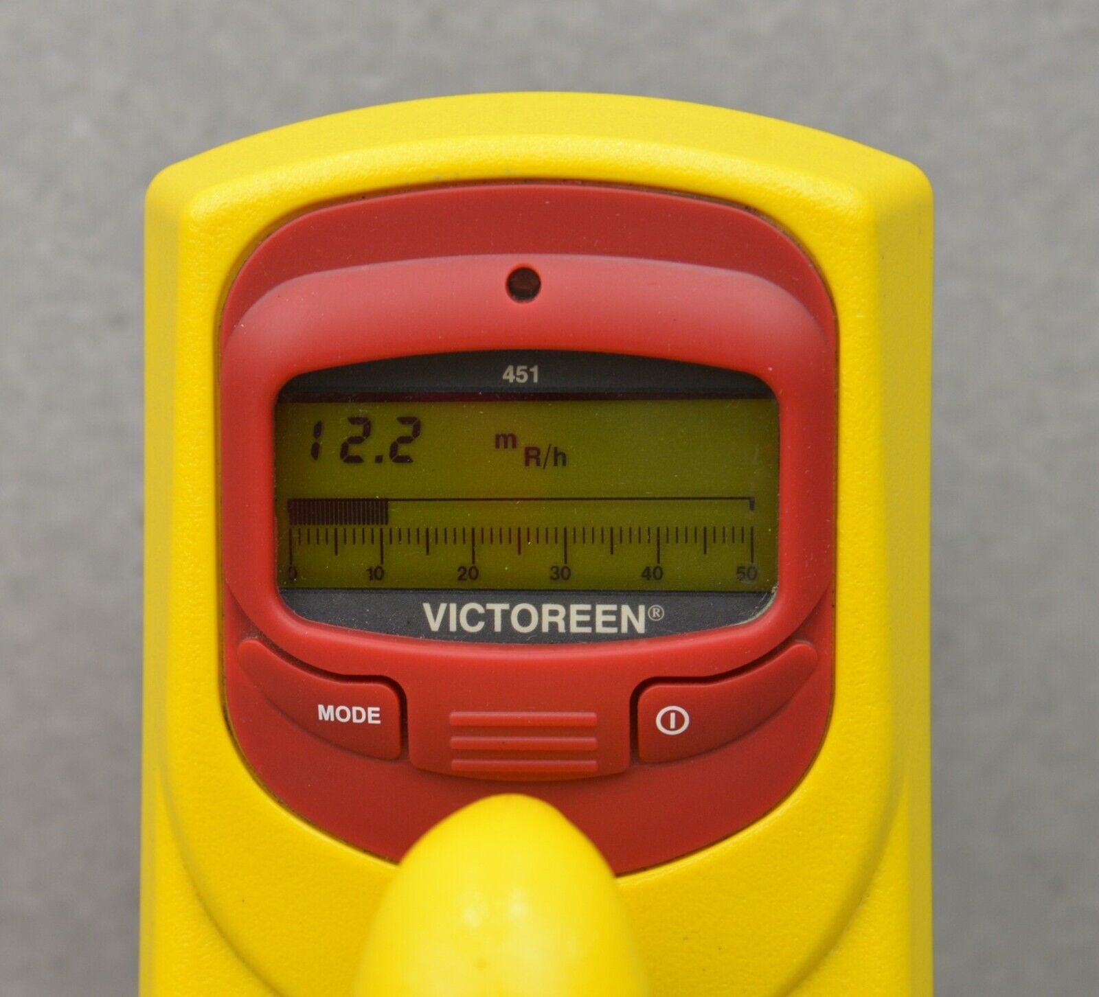 Fluke Victoreen 451B-RYR Ion Chamber Survey Meter Radiation Detector Gamma  X-Ray