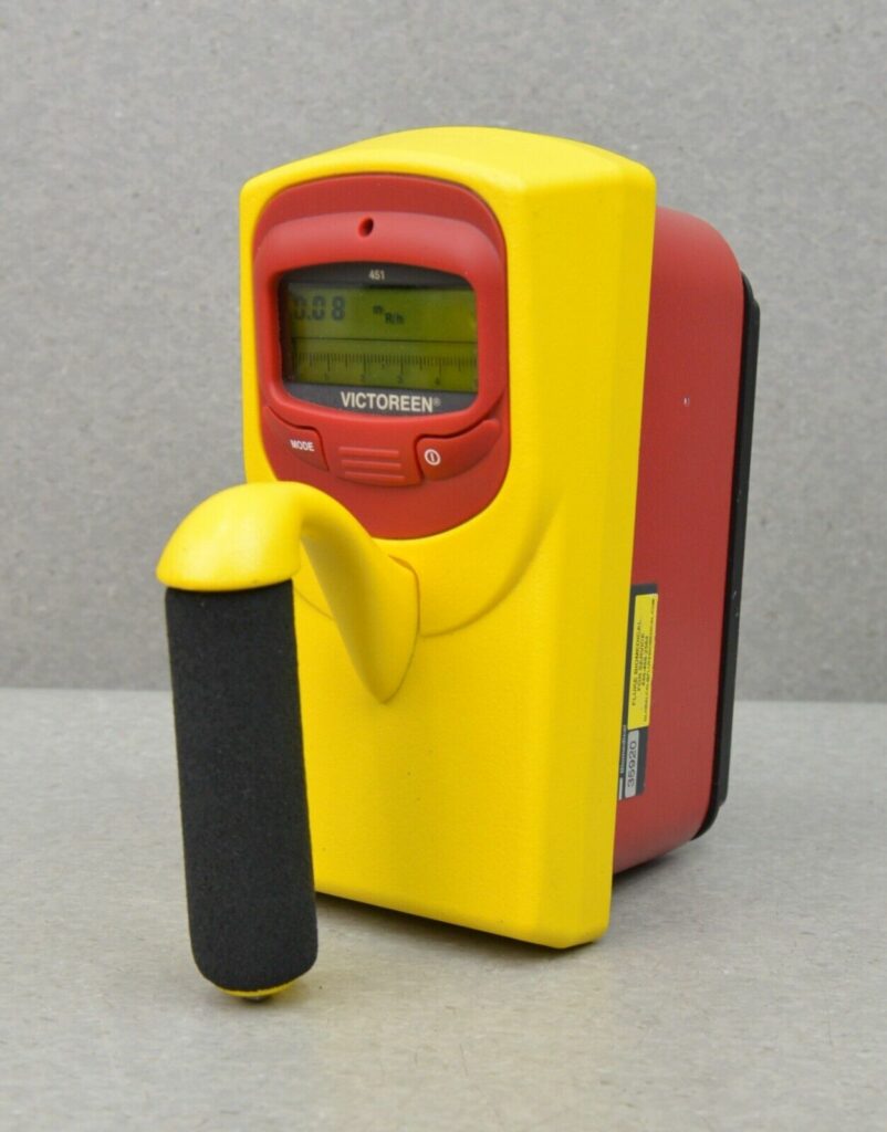 Fluke Victoreen 451B-RYR Ion Chamber Survey Meter Radiation Detector ...