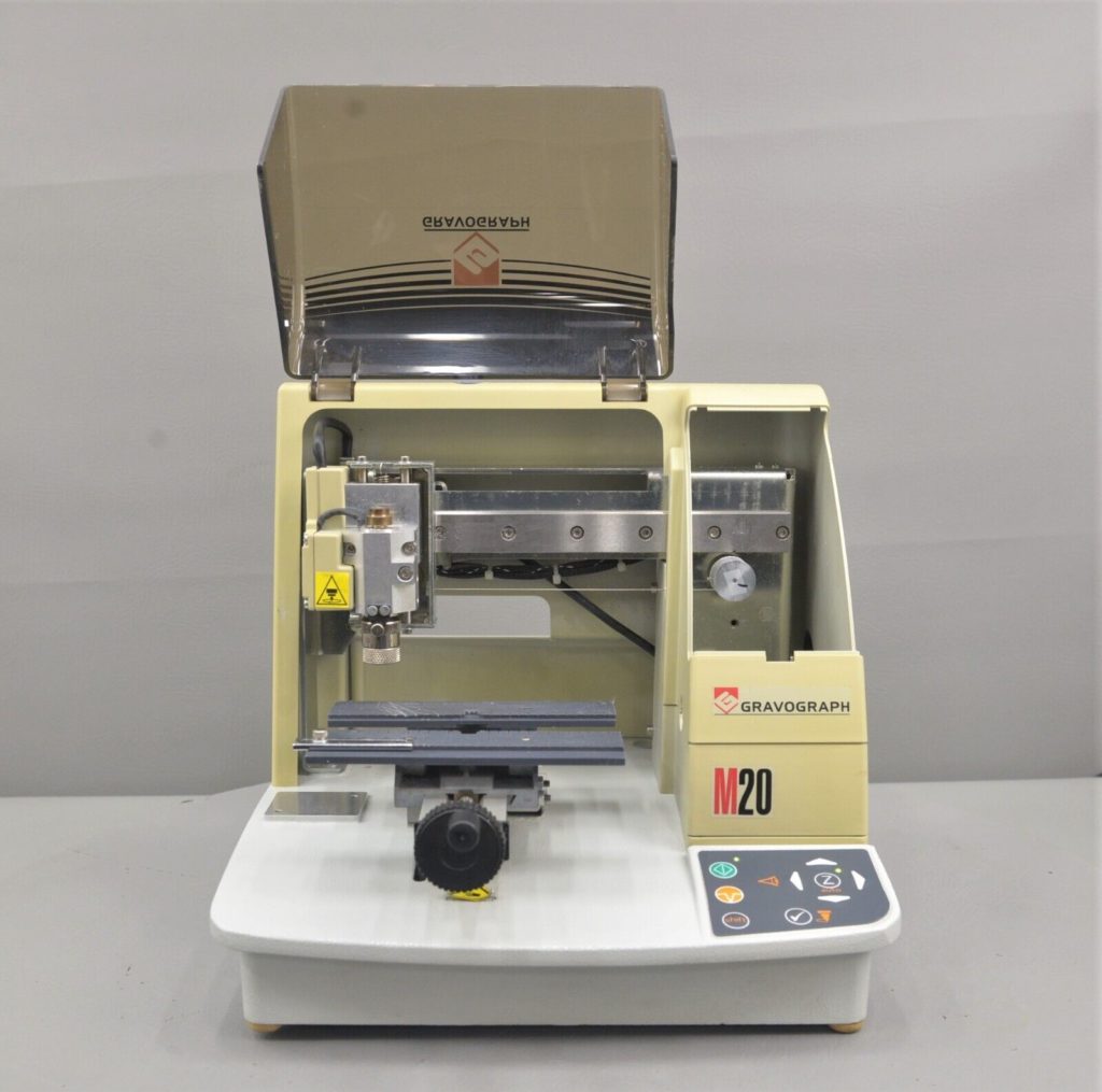 Gravograph M20 Electronic Rotary Engraver Engraving Machine – Rhino ...