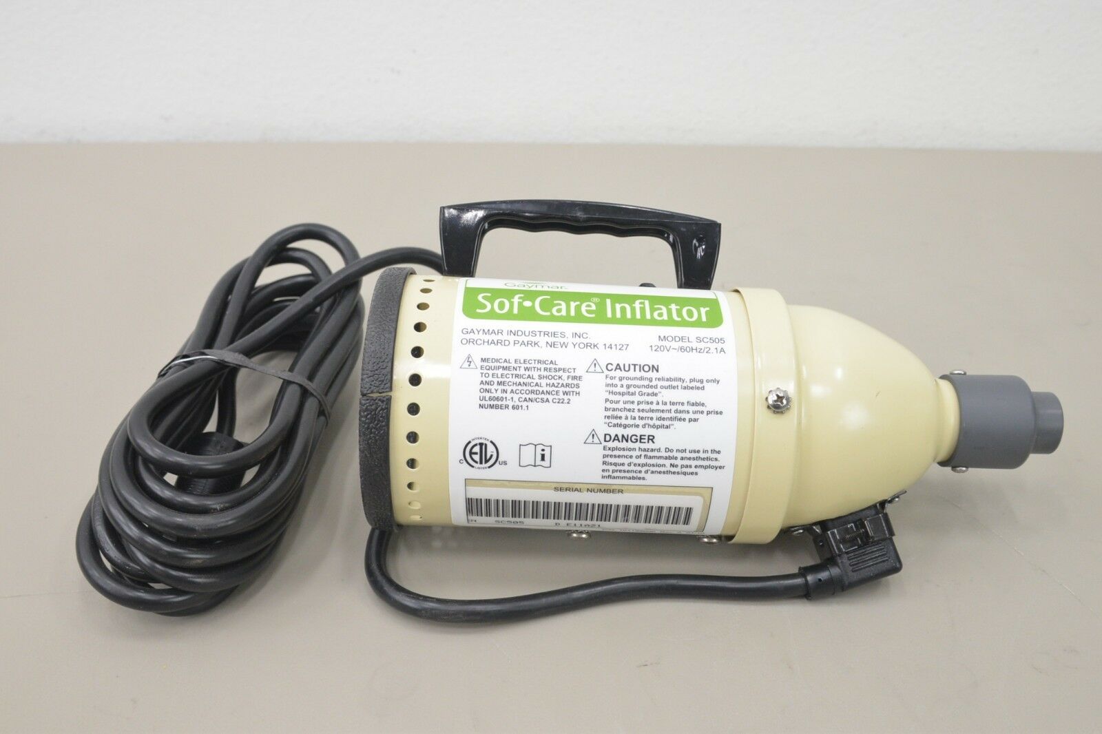 Lot of Gaymar SC505 Soft Care Inflator & Care Free Companion Pump ...