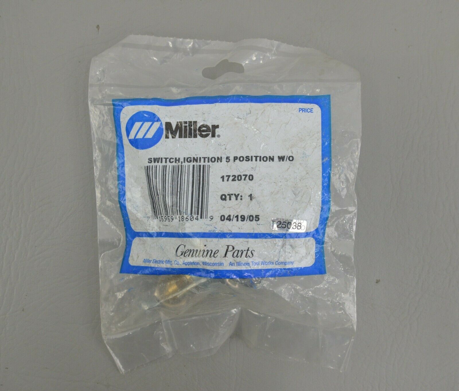 New Miller Position Ignition Switch w/o Handle for Welding Generator PN  172070 – Rhino Trade LLC