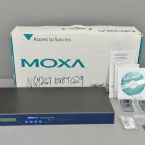 Moxa NPort 5610-16 RS-232 Serial Device Server 16 Port Ver. 1.2