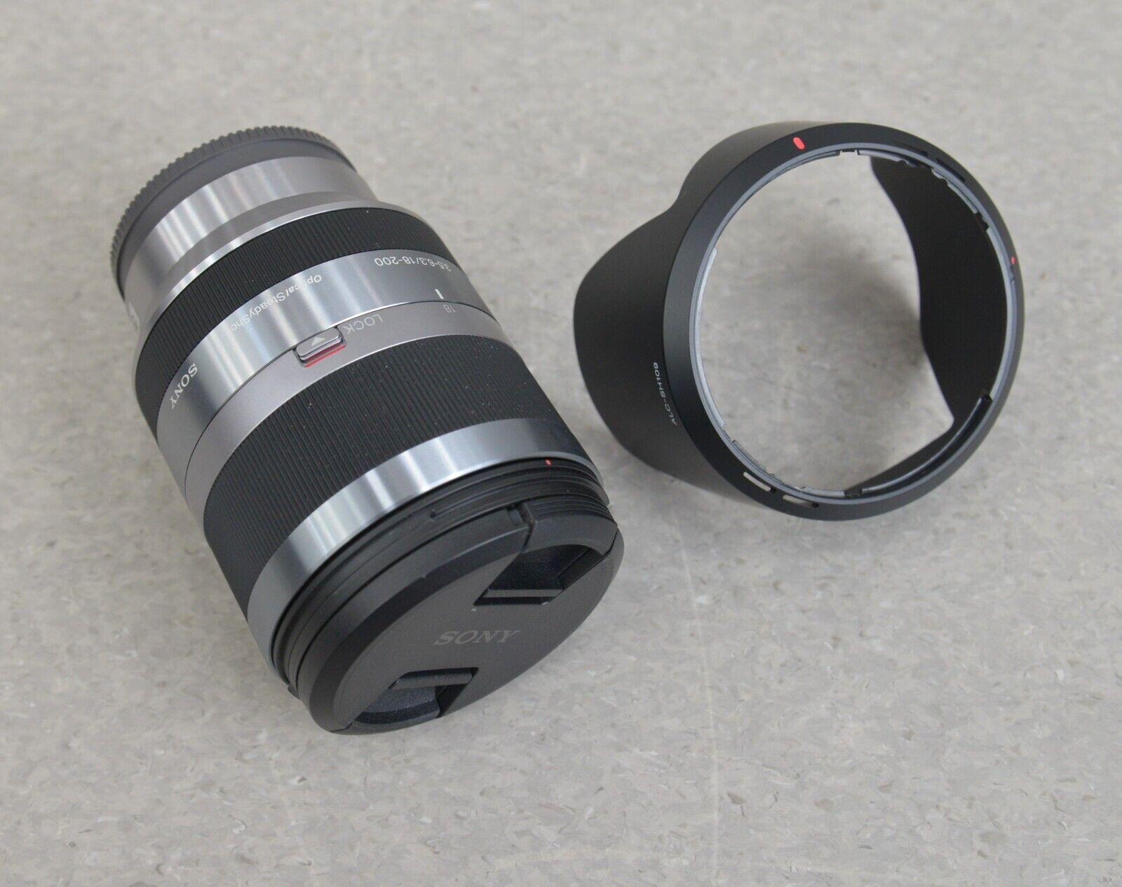 Sony SEL18200 Optical SteadyShot F3.5-6.3 E18-200 OSS E-Mount Camera Lens