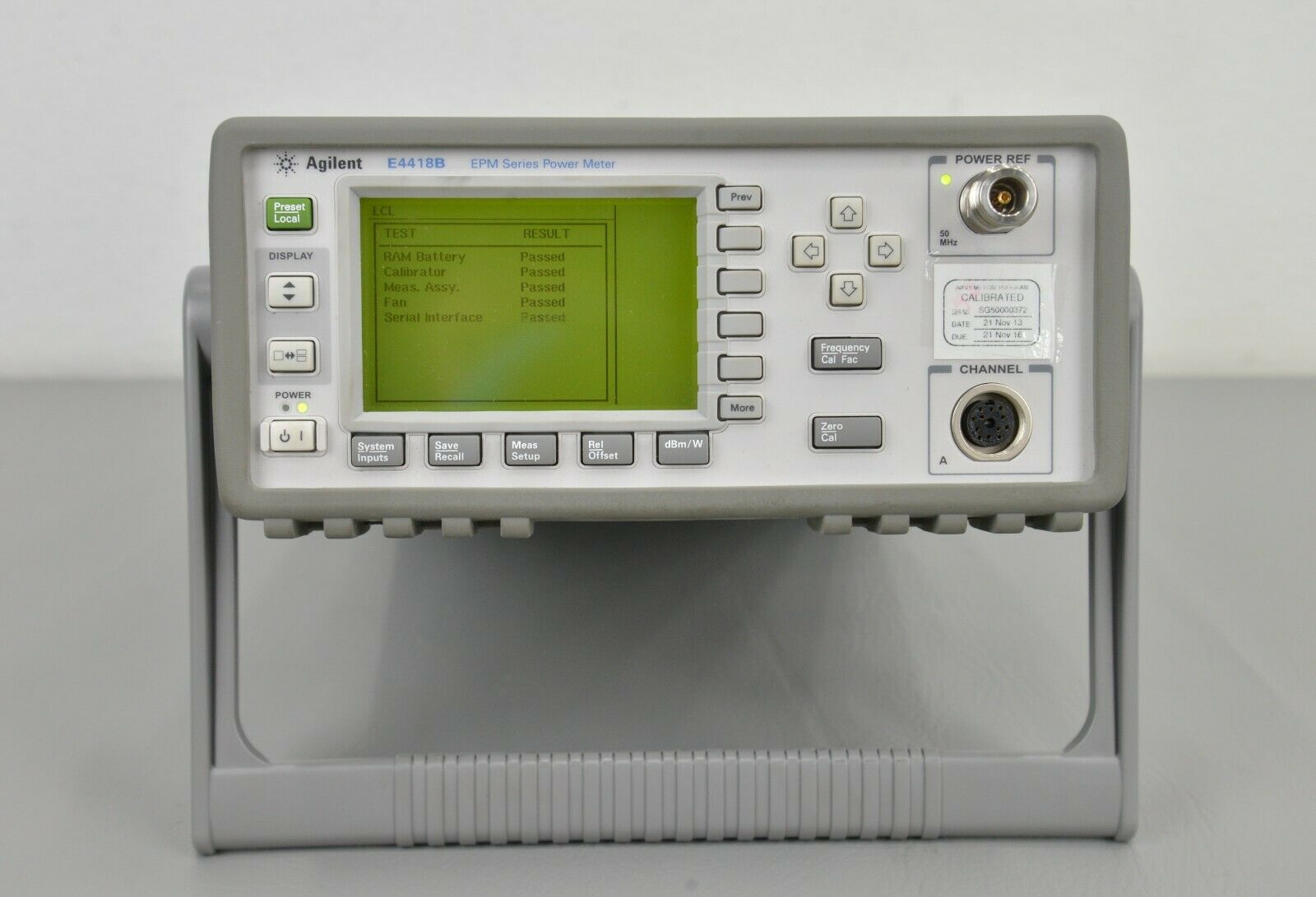 Agilent E4418B EPM Series Power Meter w/ 8481A & 8481D Power Sensor OPT: E23