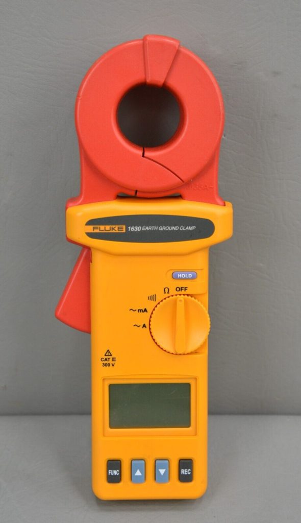 Fluke 1630 Earth Ground Clamp W Case Rhino Trade Llc