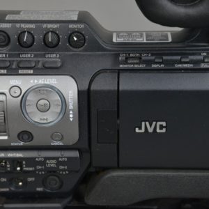 JVC ProHD GY-HM750U Camcorder w/ Battery & Canon KT14X4.4KRSJ 14x Zoom Lens  – Rhino Trade LLC