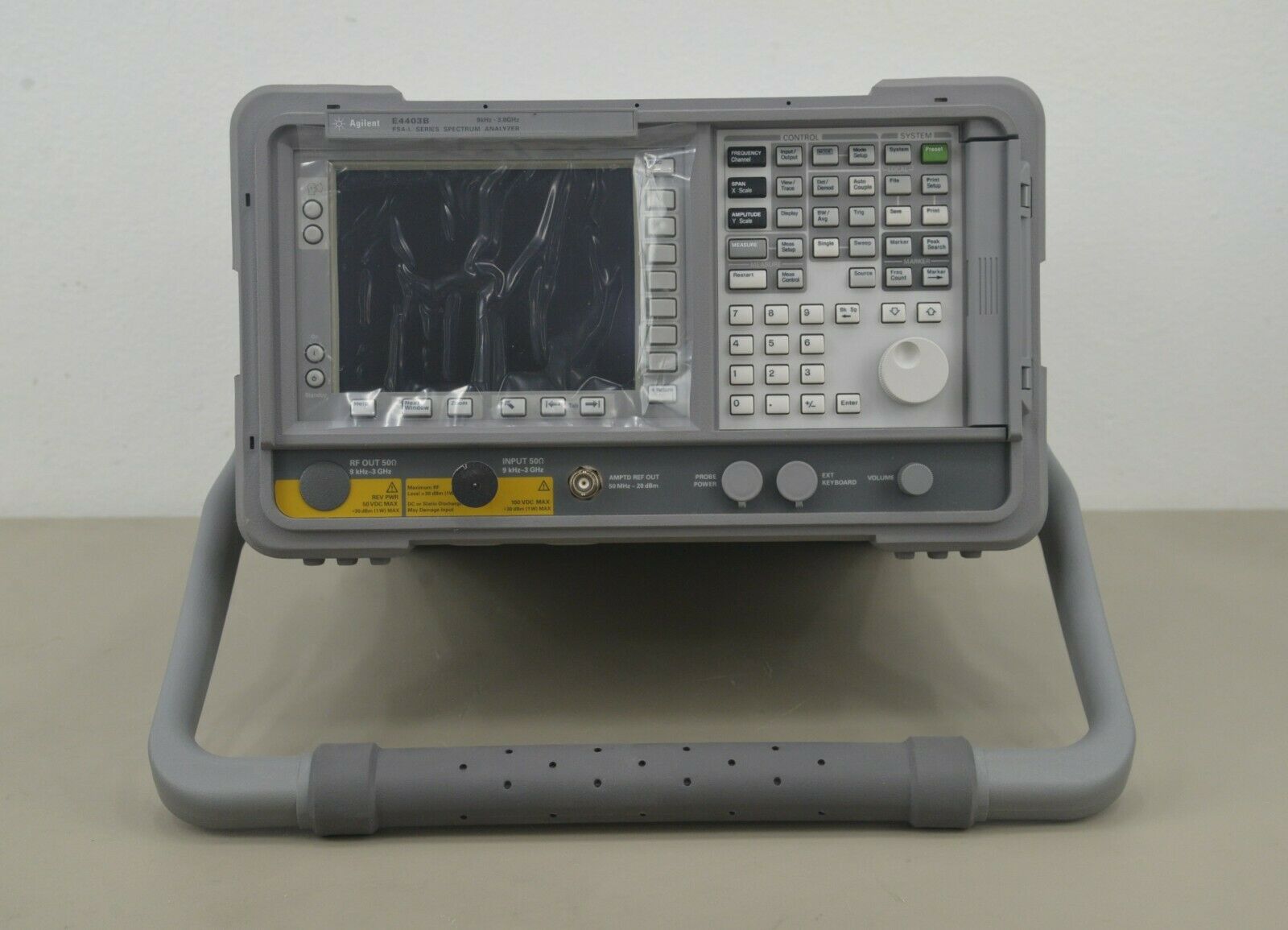 New HP Agilent Keysight E4403B ESA-L Series Spectrum Analyzer 9kHz-3.0GHz  w/ Acc