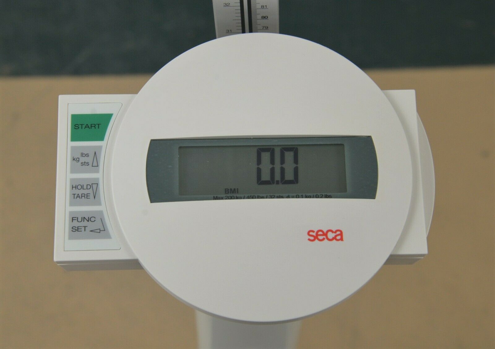 Seca 769 Electronic Column Scale with BMI & Height Rod 