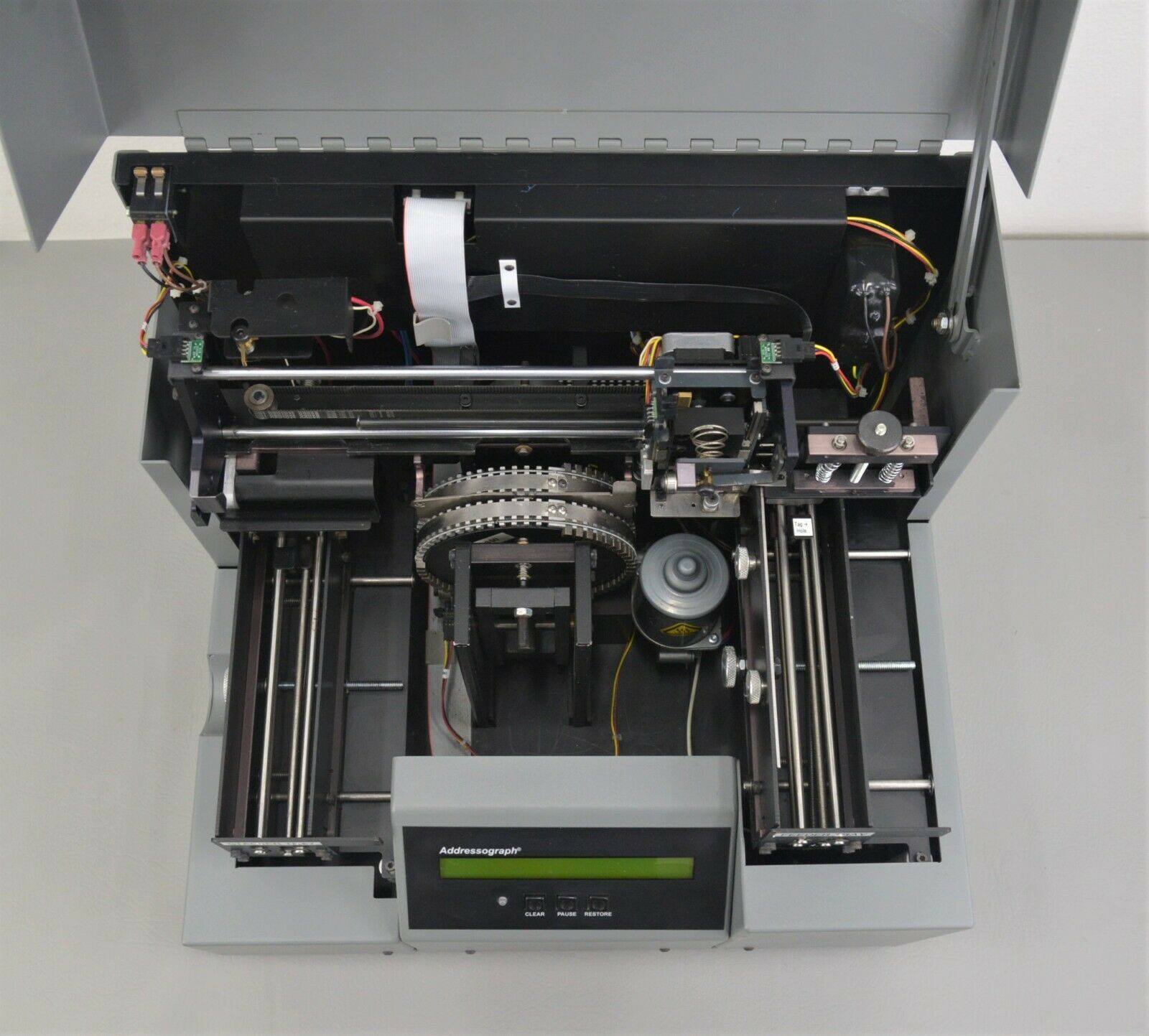 NewBold Model 3000 Addressograph High Speed Metal Plate Embosser V1.59