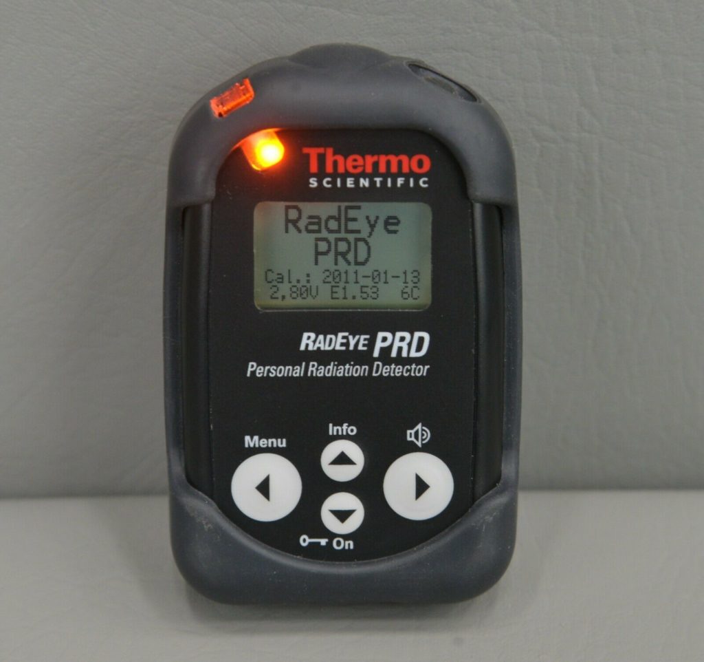 Thermo Scientific Rad Eye PRD Personal Radiation Detector 4250671 ...