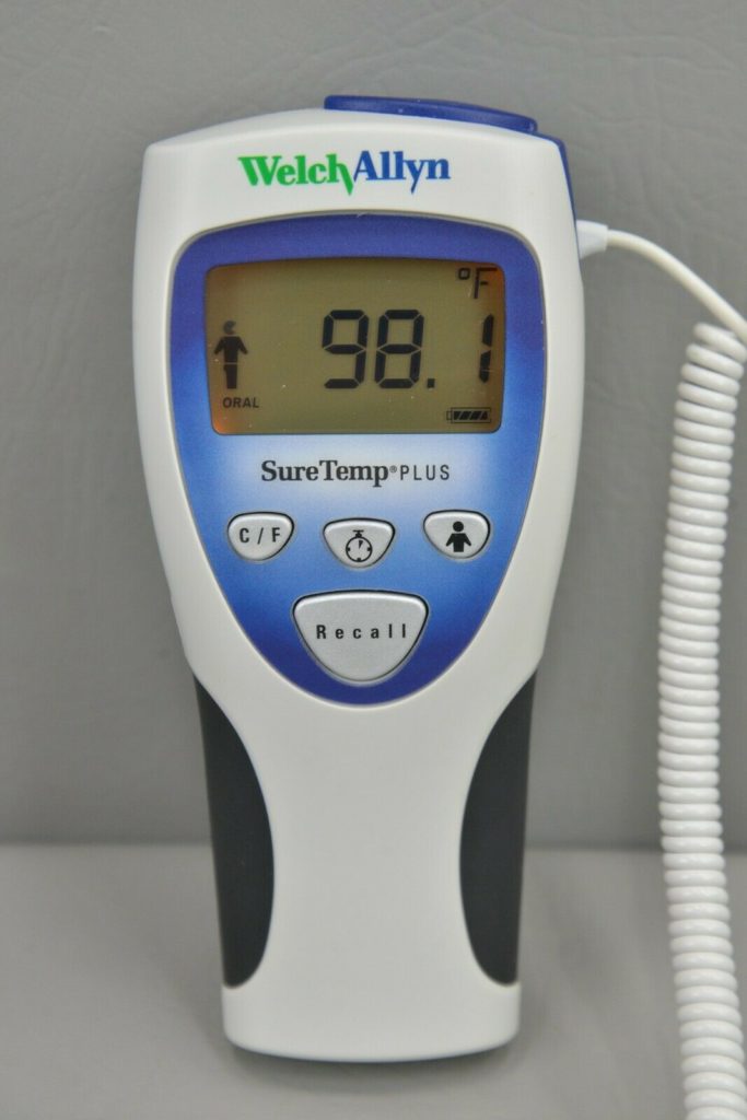 Welch Allyn Model 692 SureTemp Plus Thermometer W/ Oral & Rectal Probes ...