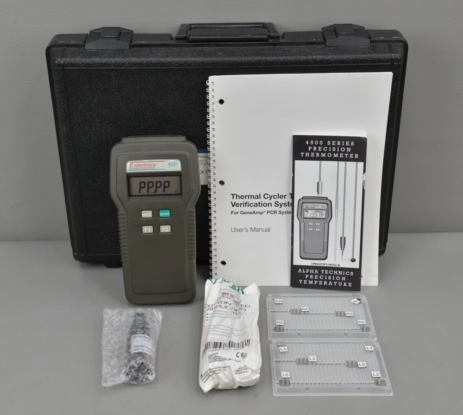 Alpha Technics E utechnics 4500 Series Precision Thermometer w/ Accessories  – Rhino Trade LLC