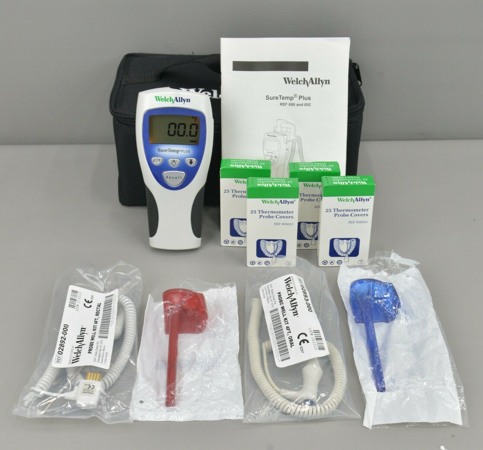 Probe Well Kit, Rectal 4' for SureTemp Plus 690 Electronic Thermometer -  Penn Care, Inc.